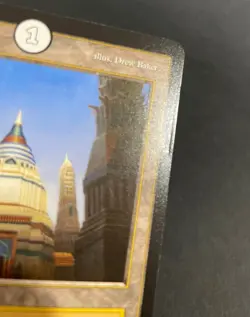 LIBRARY OF ALEXANDRIA Duel Masters EX18 32/75 Japanese - MtG - dent - Image 4