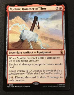 Mjolnir, Hammer Of Thor - MSH - MTG - NM - EN - 0146 - Image 1