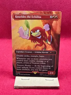 MTG Knuckles the Echidna - Secret Lair Drop Series - NM - Image 1