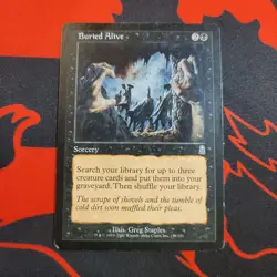 Buried Alive 118 Uncommon Odyssey Magic: The Gathering Lightly Played - Image 1