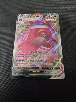 Pokemon TCG Gengar VMAX 157/264 Swsh08: Fusion Strike Holo NEAR MINT - Image 1