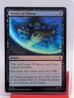 Visions of Villainy [Foil] #120 Magic Marvel Super Heroes - Image 1