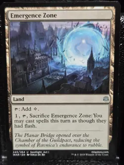 Emergence Zone 245 Uncommon War of the Spark Magic: The Gathering Near Mint - Image 1
