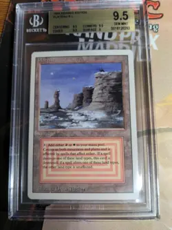 BGS 9.5 Plateau Revised MtG Magic the Gathering GEM MINT! - Image 1