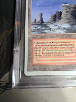 BGS 9.5 Plateau Revised MtG Magic the Gathering GEM MINT! - Image 5