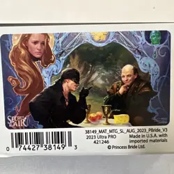 Battle of Wits Westley Vizzini PRINCESS BRIDE Ultra Pro MtG Playmat Secret Lair - Image 1