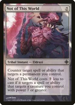 Not of This World - Rise of the Eldrazi - MTG (NM) - Image 1