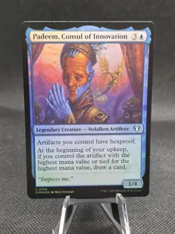MTG - [FOIL] Padeem, Consul Of Innovation - Commander Masters - Image 1