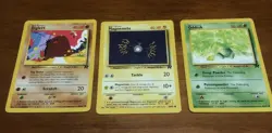Pokemon Team Rocket Set Diglett 52/82 Magnemite 60/82 Oddish 63/82 - Image 1