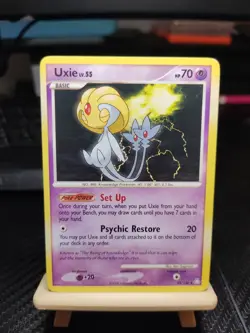 Uxie 43/146 Non-Holo Rare Pokemon Legends Awakened 2008 MP+ - Image 1