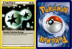 DOUBLE COLORLESS ENERGY 113/113 UC LEGENDARY TREASURES POKEMON NM - Image 3
