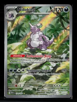 Pokemon 2023 Scarlet & Violet 151 Nidoking #174/165 - Image 1