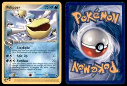 Pelipper 19 109 R Ruby & Sapphire Pokemon MP - Image 3