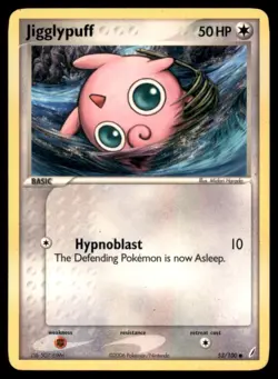 Jigglypuff 53 100 C Crystal Guardians Pokemon MP - Image 1