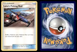 Lana's Fishing Rod 195 236 UC Cosmic Eclipse Pokemon MP - Image 3