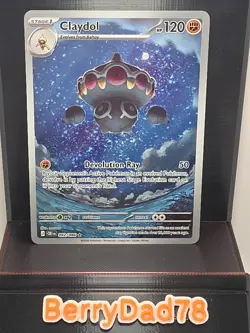 Claydol 092/086 Chaos Rising Illustration Rare Pokemon TCG NM - Image 1