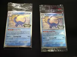 2 Aurorus 024/088 - Cosmo Holo - Pokemon Perfect Order stamped promo (sealed) - Image 1