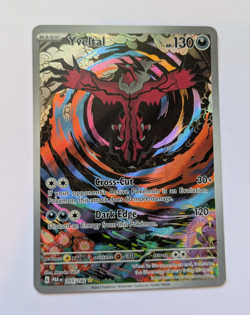 Pokemon Paradox Rift Yveltal 205/182 Illustration Rare Holo NM SV04 2023 TCG - Image 1
