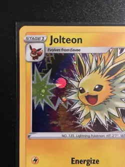 Pokemon TCG Jolteon SWSH094 Cosmos Holo Foil Black Star Promo 2021 NM - Image 5