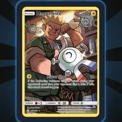 Pokemon TCG Magnemite 242/236 Cosmic Eclipse Secret Rare Full Art Holo EN - Image 1
