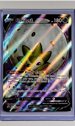 2020 Pokemon SWSH02: Rebel Clash Full Art Ultra Rare #176/192 Eldegoss V - Image 1