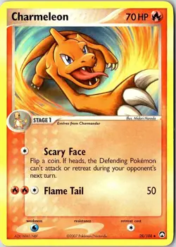 Charmeleon Pokemon Power Keepers 28/108 LP - Image 1