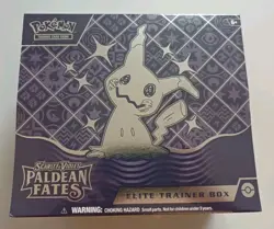 Pokemon TCG Scarlet & Violet Paldean Fates Elite Trainer Box ETB New & Sealed - Image 1