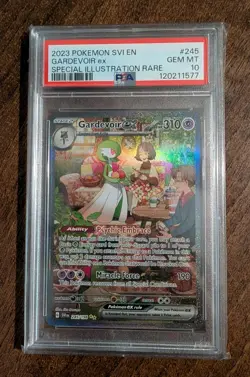 Gardevoir EX 245/198 S&V Base Set Special Illustration Rare Pokemon TCG PSA 10 - Image 1