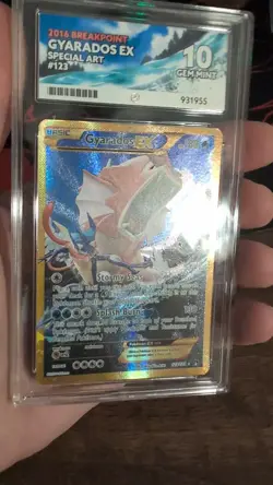 Gyarados EX 123/122 Breakpoint 2016 Pokemon TCG - ACE 10 - Perfect Subgrades - Image 2