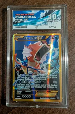 Gyarados EX 123/122 Breakpoint 2016 Pokemon TCG - ACE 10 - Perfect Subgrades - Image 3