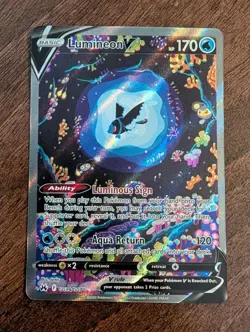Lumineon V GG39/GG70 Crown Zenith: Galarian Gallery Pokemon TCG NM - Image 2