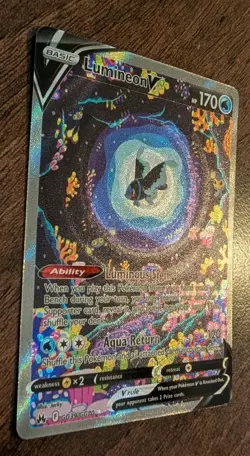 Lumineon V GG39/GG70 Crown Zenith: Galarian Gallery Pokemon TCG NM - Image 3