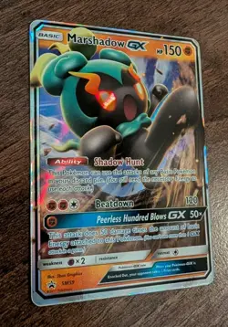 Pokemon TCG Marshadow GX Black Star Promo SM59 Mint - Image 2
