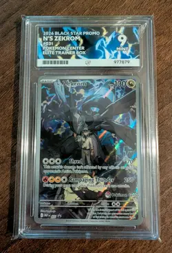 N's Zekrom 031 Black Star Promo Pokemon Center Pokemon TCG Ascended heroes ACE 9 - Image 1