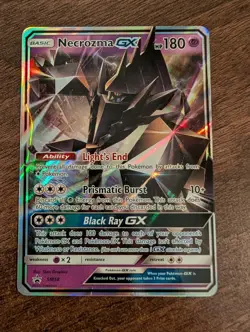 Necrozma GX Black Star Promo SM58 Sun Moon Pokemon TCG Mint - Image 1