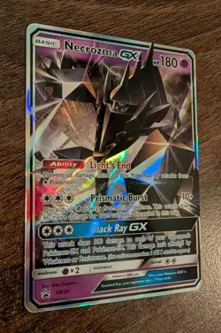 Necrozma GX Black Star Promo SM58 Sun Moon Pokemon TCG Mint - Image 2
