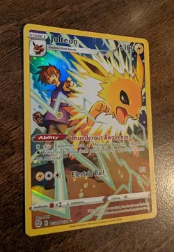 Jolteon TG04/TG30 Brilliant Stars Trainer Gallery Pokemon 2022 Full Art - Image 2