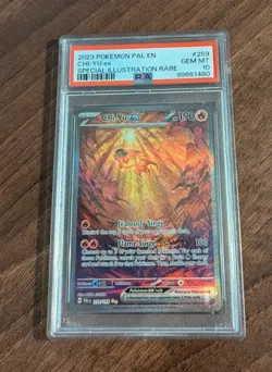 Chi-Yu EX 259/193 Paldea Evolved Special Illustration Rare Pokemon TCG PSA 10 - Image 2