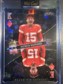 2026 5 Card Draw Stacked Deck Black Tie Edition Patrick Mahomes 1/1 - Image 1