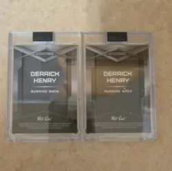 2026 Wild Card Alumination Derrick Henry 1/25 Ravens Color Match Foil Bookend - Image 4