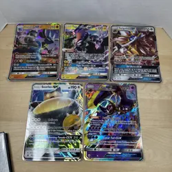 Lot Of 14 JUMBO Pokemon Promo Holo TCG Cards Oversized Jolteon VMAX, & Binder - Image 4
