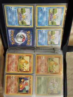 1999 Pokemon TCG Mixed Base Set Binder Very Good Condition Gradeable! 300+ Cards - Image 5