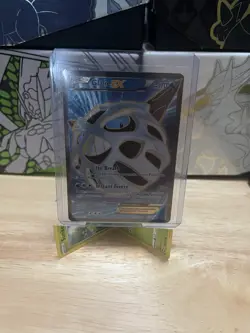 Pokemon TCG XY Breakthrough Glalie-EX Full Art Ultra Rare Card 155/162 Holo - Image 1