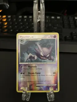 Pokemon TCG Haunter 50/130 Diamond & Pearl Reverse Holo Uncommon English 2007 - Image 1