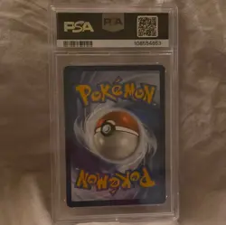 2024 Pokemon SSP EN Mesprit ILLUSTRATION RARE FULL ART 204/191 PSA 8 NM-MT - Image 2