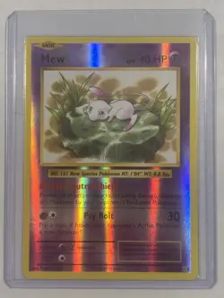 Pokemon TCG Mew Reverse Holo Evolutions 53/108 English 2016 NM/M - Image 1