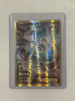 Pokemon TCG Evolutions Mewtwo EX Full Art Holo Rare 103/108 English 2016 NM/M - Image 3