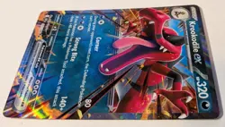 Krookodile ex 55/86 Double Rare Pokemon Chaos Rising ME04 - Image 3