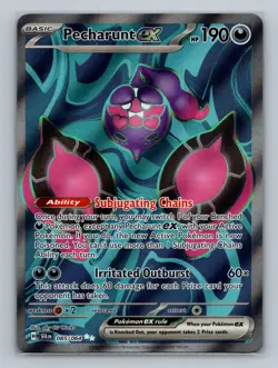 Pokemon SV: Shrouded Fable #085/064 Pecharunt ex - Image 1
