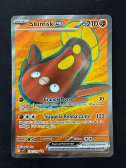Stunfisk ex ASC 252/217 fuori Serie Ita - Ascesa Eroica - Pokemon - Image 1